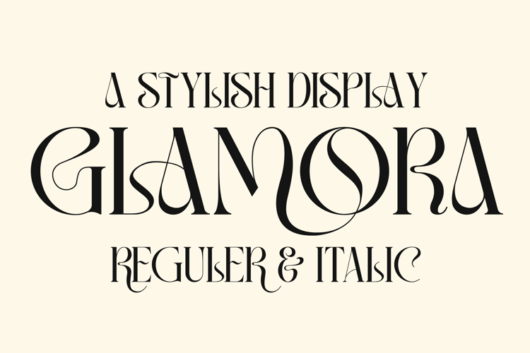 GLAMORA Font