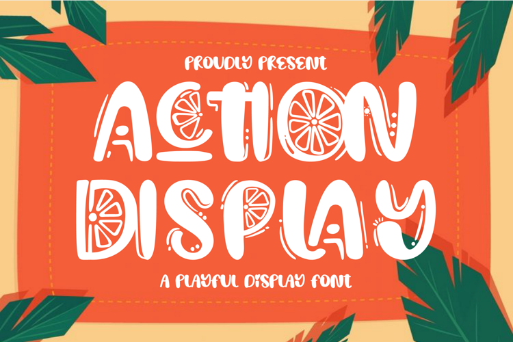 Action Display Font