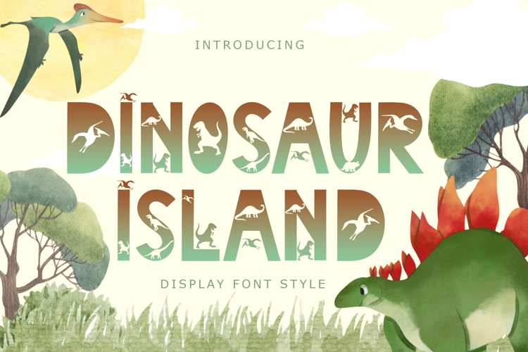 Dinosaur Island Font