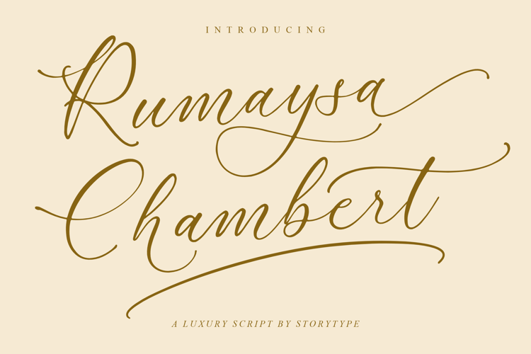 Rumaysa Chambert Font