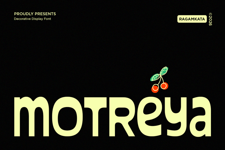 Preview of Motreya Font