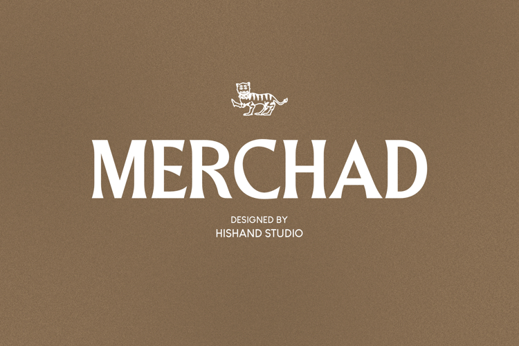 Preview of Merchad Font