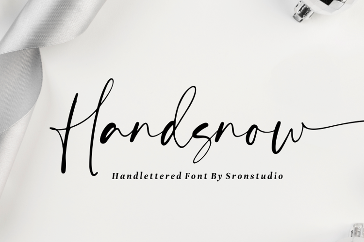 Handsnow Font