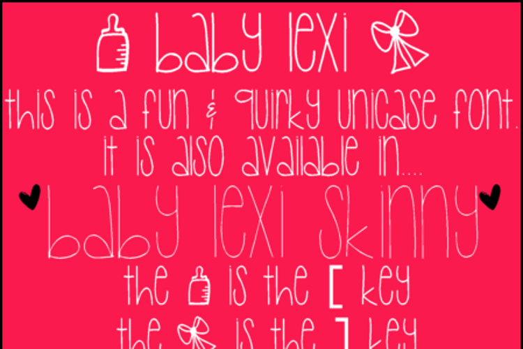 Baby Lexi Font
