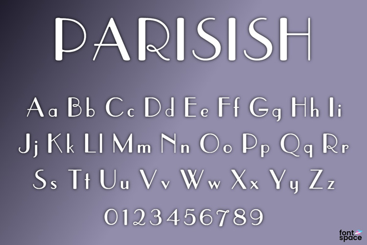 Parisish Font