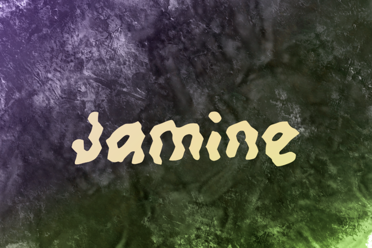 j Jamine Font