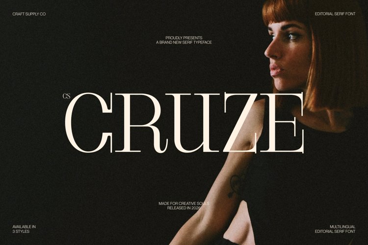 Preview of CS Cruze Font
