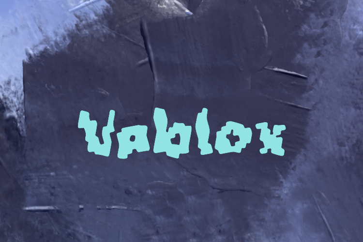 Preview of v Vablox Font