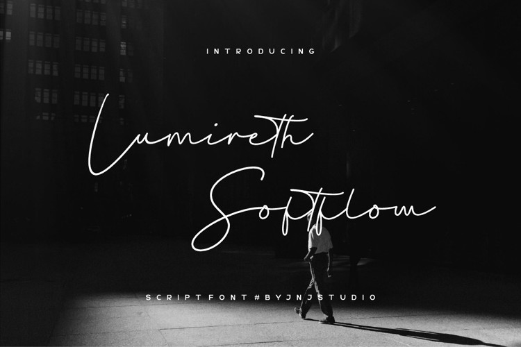 Preview of Lumireth Softflow Font