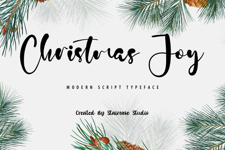 Christmas Joy Font