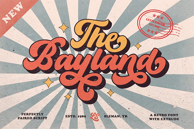 Bayland Font | Letterhend Studio | FontSpace