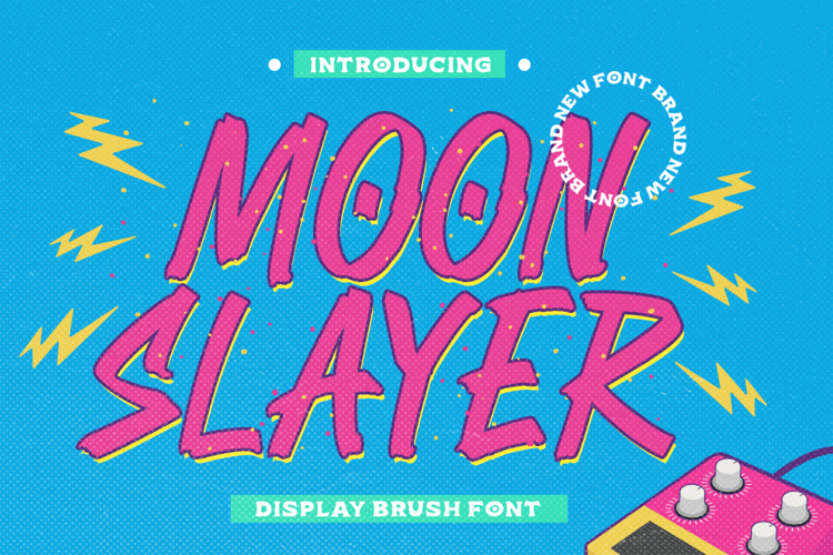 Moon Slayer Font