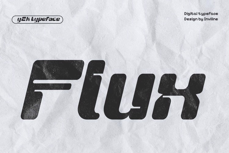 Preview of Flux Font