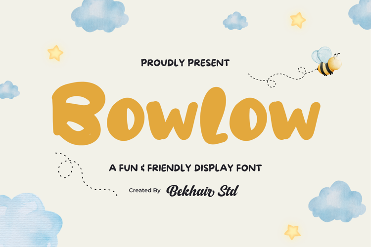 Preview of Bowlow Font