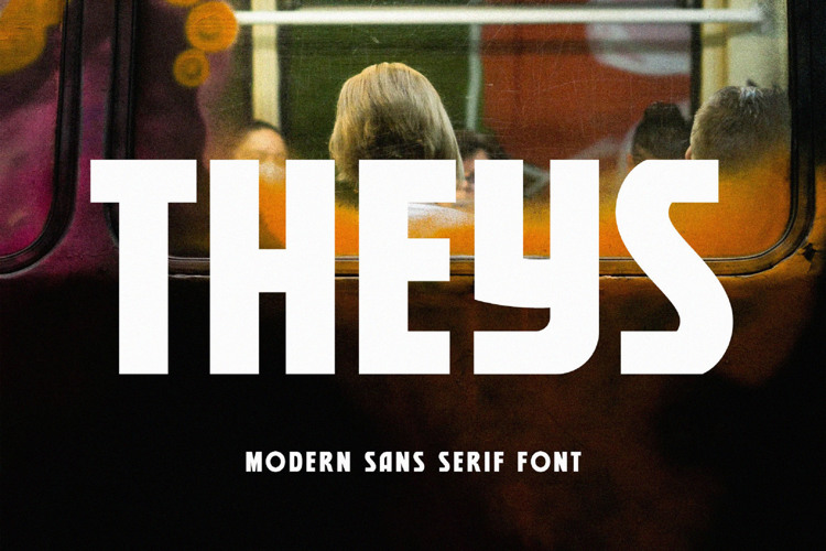 Preview of Theys Font