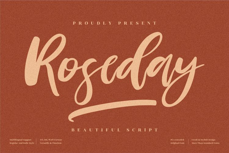 Roseday Font