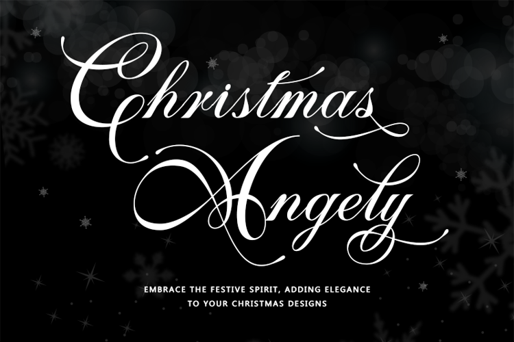 Christmas Angely Font