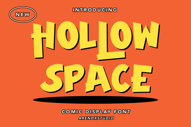 Hollow Space Font
