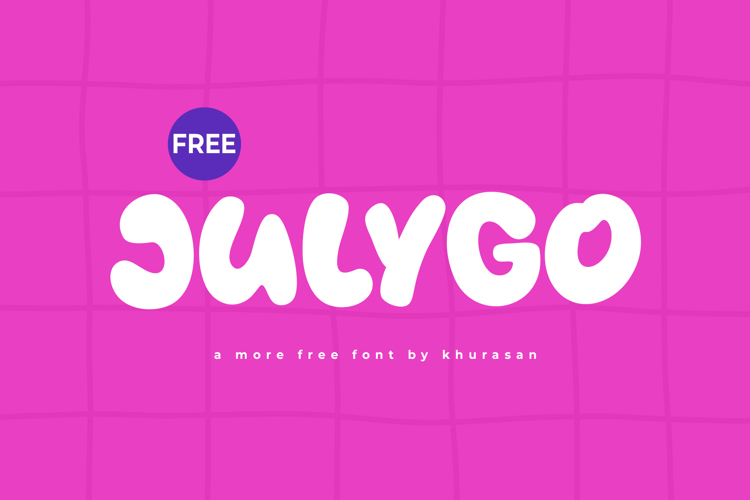 Preview of Julygo Font