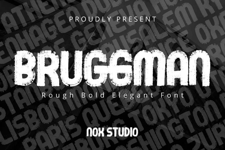 Preview of Bruggman Font
