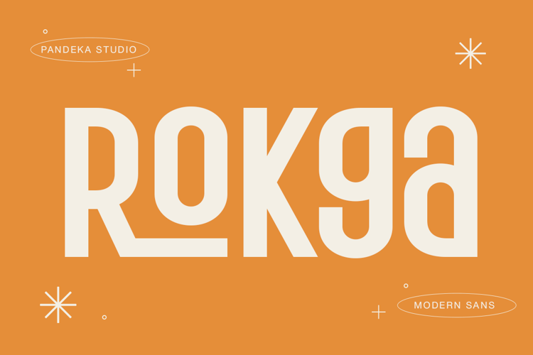 Preview of Rokga Font