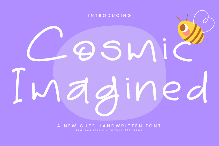 Preview of Cosmic Imagined Font