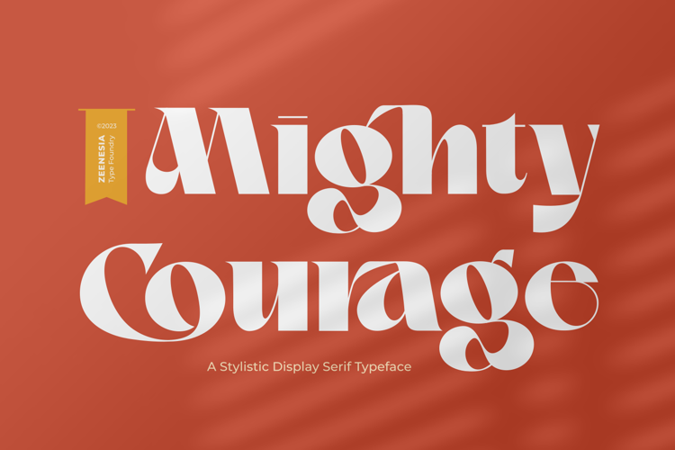 Mighty Courage Font
