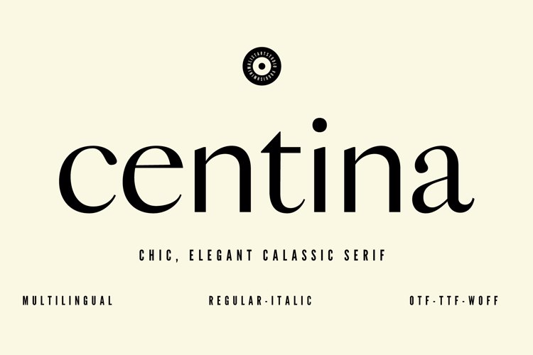 Preview of centina Font