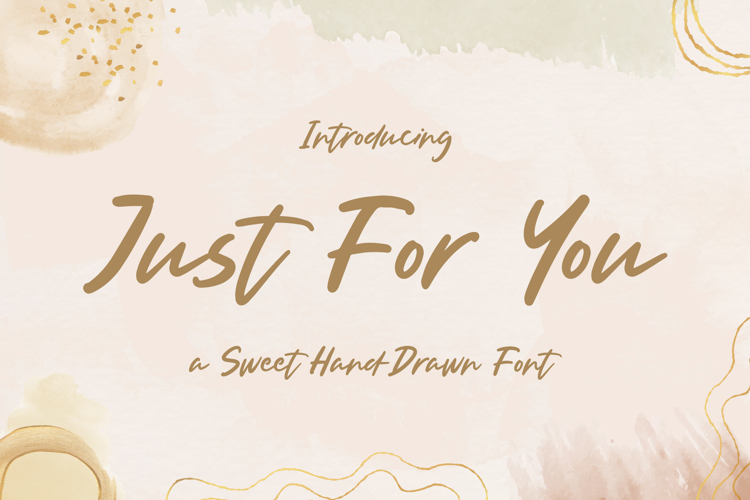 Just For You Font