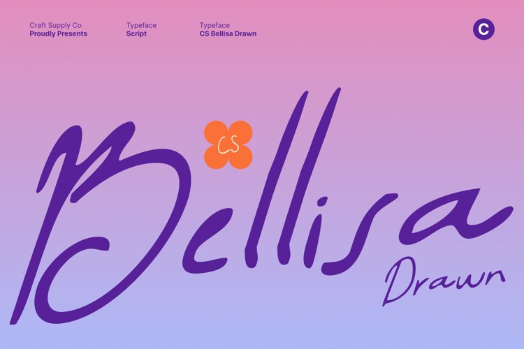 Preview of CS Bellisa Drawn Font