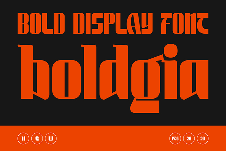 Boldgia Font