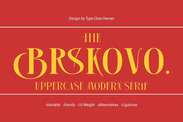 Brskovo Font