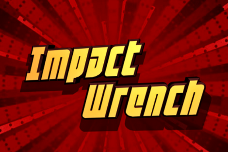 Preview of Impact Wrench Font