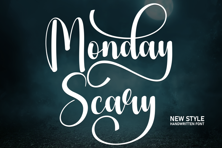 Monday Scary Font