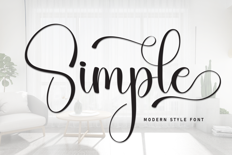 Preview of Simple Font