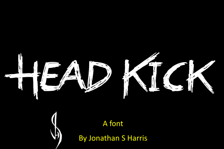 Head Kick Font
