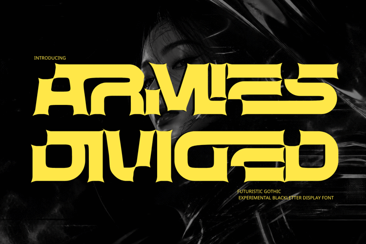 Preview of Armies Divided Font