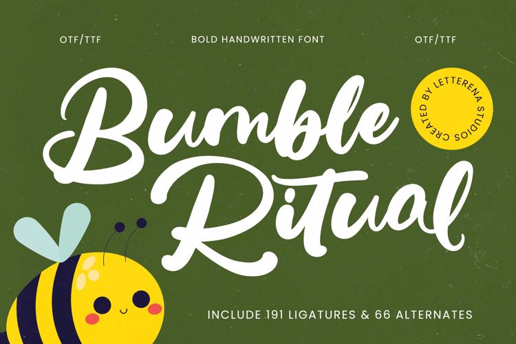 Bumble Ritual VERSION Font