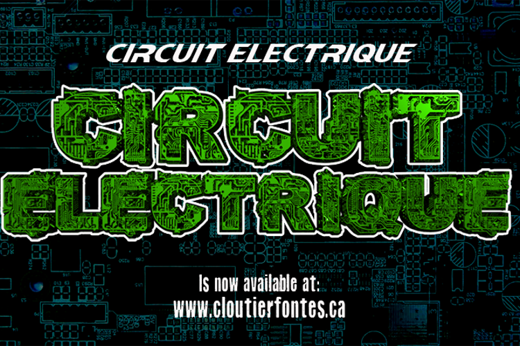 CF Circuit Electrique Font