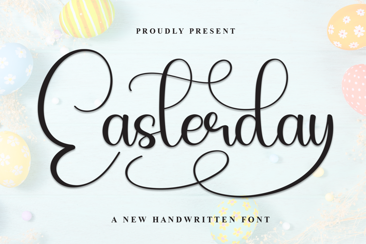 Preview of Easterday Font
