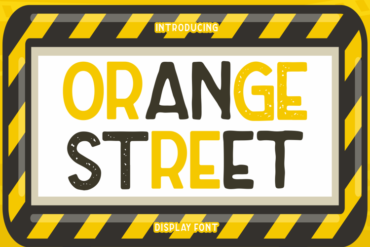 Orange Street Clean Font