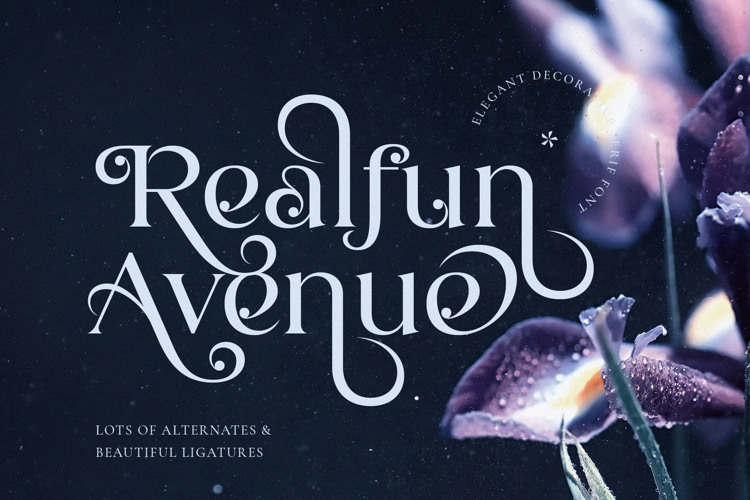 Realfun Avenue Font
