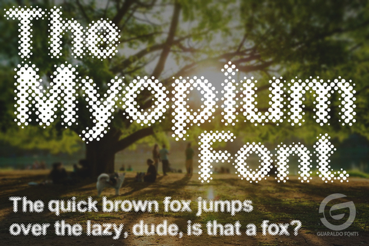 Myopium Font