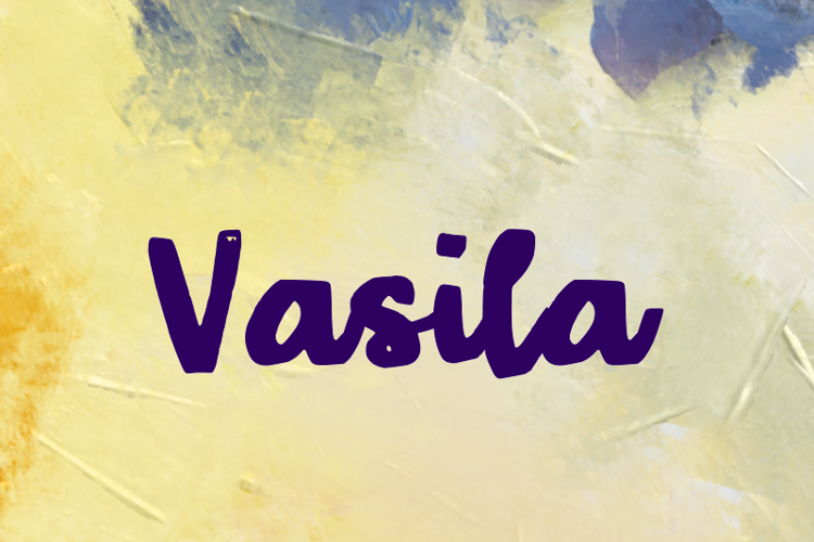 Preview of v Vasila Font