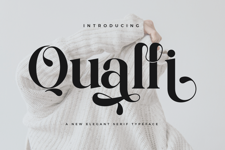 Preview of Qualli Font