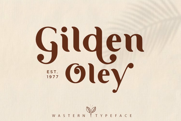 Preview of Wastern DEMO Font