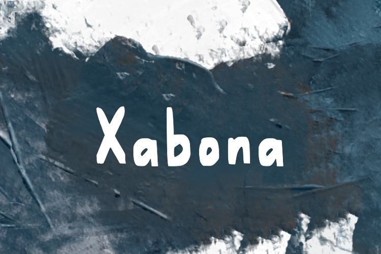 Preview of x  Xabona Font