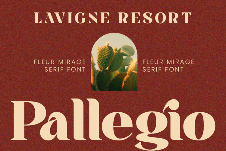 Preview of Fleur Mirage Font