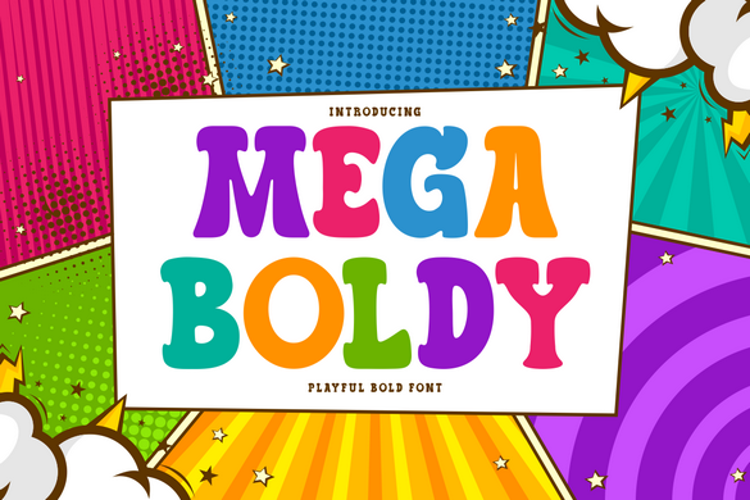 Mega Boldy Font