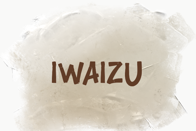 i Iwaizu Font
